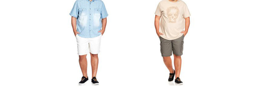shorts grande taille
